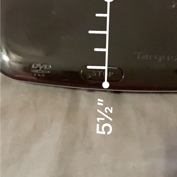 TARGUS DVD-ROM External USB 2 0 Drive DVD PC Computer Reader Player - Picture 6 of 6